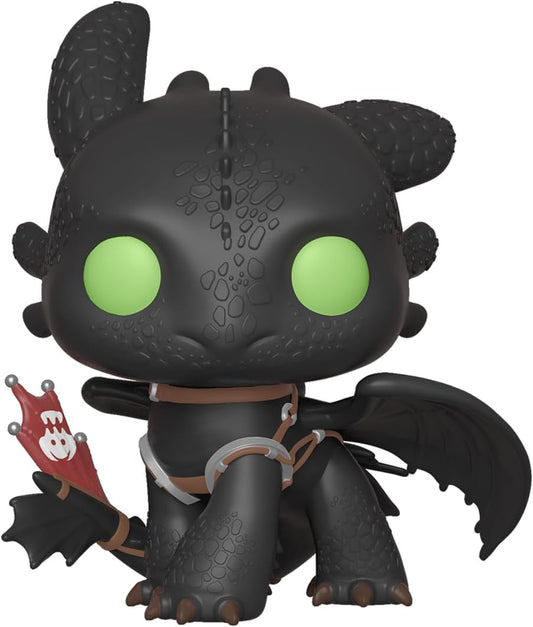 Funko Pop Movies: How to Train Your Dragon 3 - Toothless - How to Train Your Dragon - Collectable Vinyl Figure - Gift Idea - Official Merchandise - Toys for Kids & Adults - Cartoon/Animation Fans