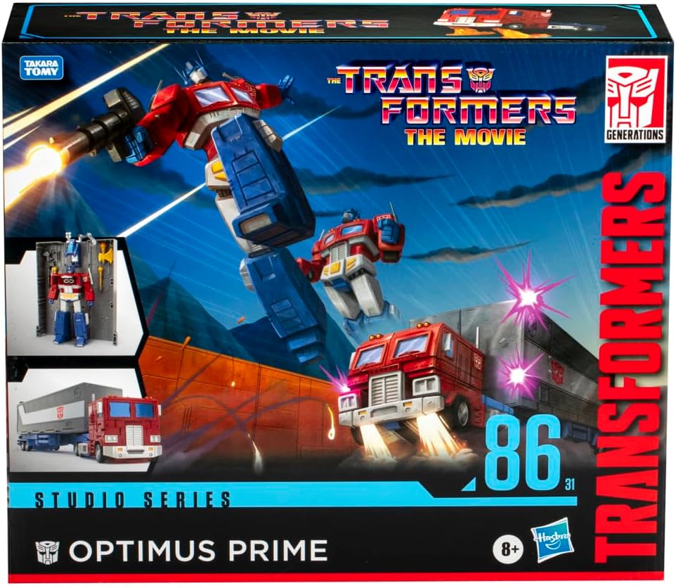 Transformers Studio Series Commander Class Transformers the Movie 86-31 Optimus Prime Action Figure