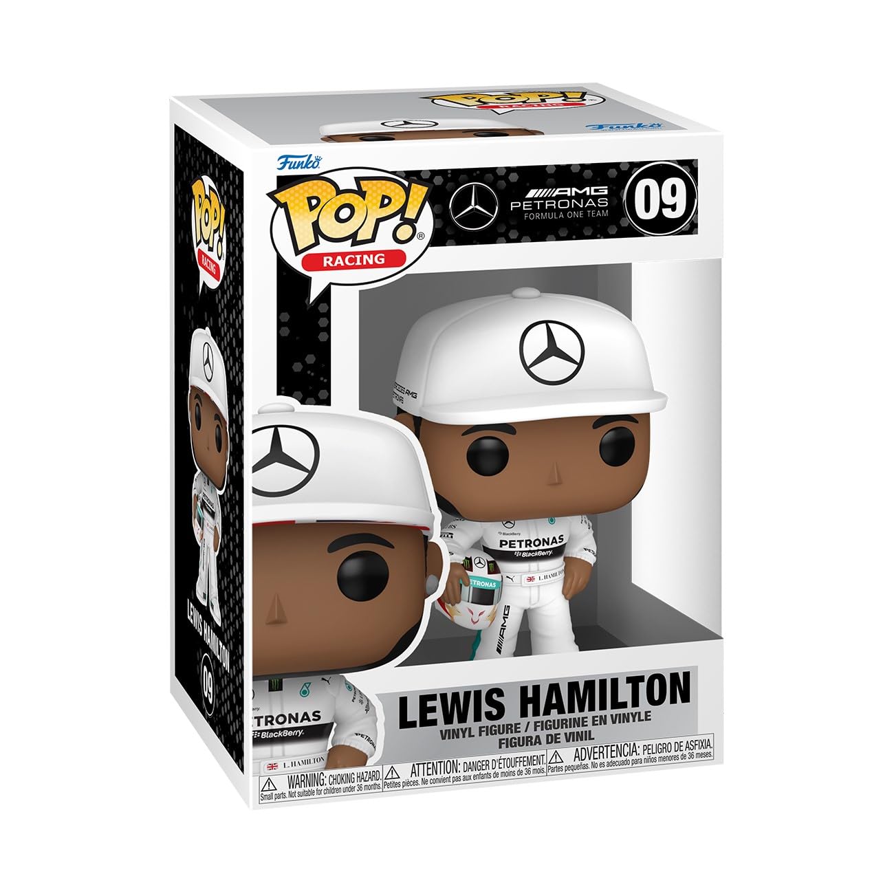 Funko Pop! Racing: AMG Petronas F1 #09 - Lewis Hamilton w/ protector (Helmet)