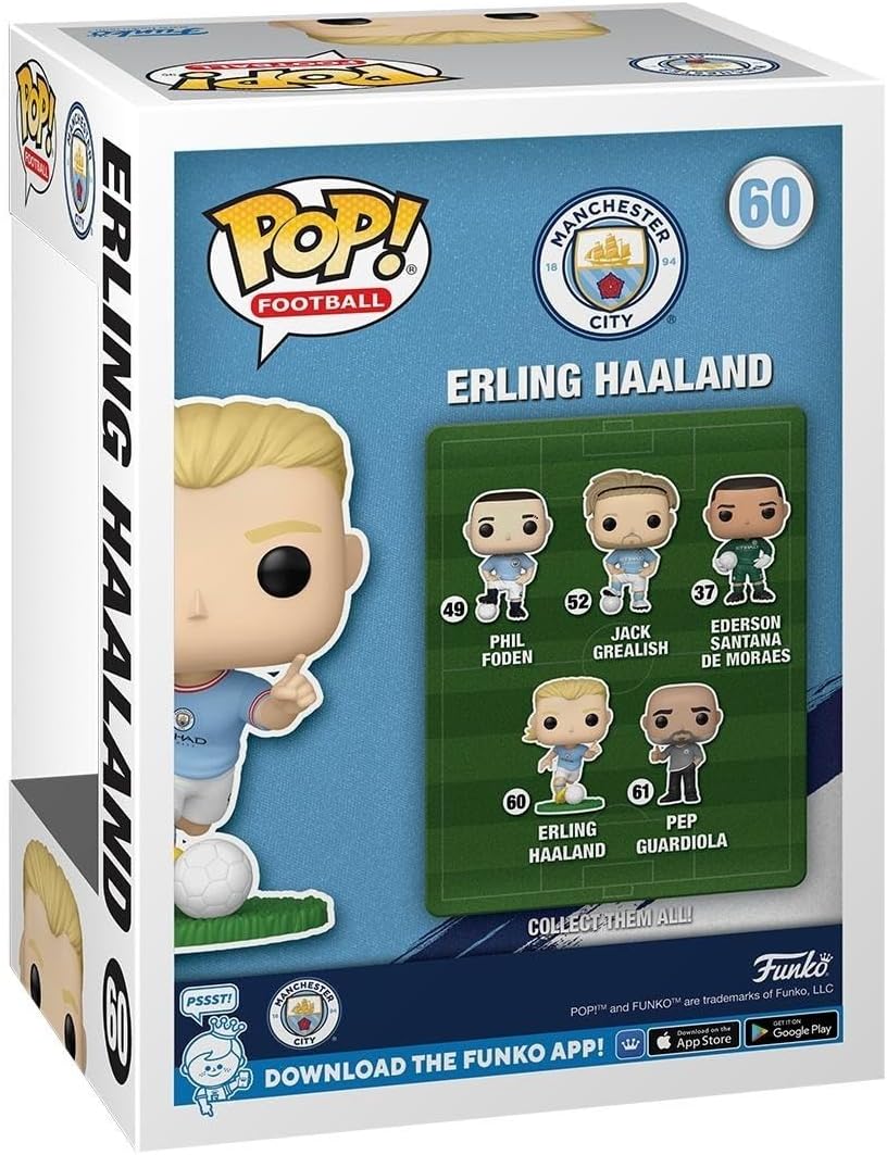 FUNKO POP! FOOTBALL: Manchester City - Erling Haaland, Funko, Gifts