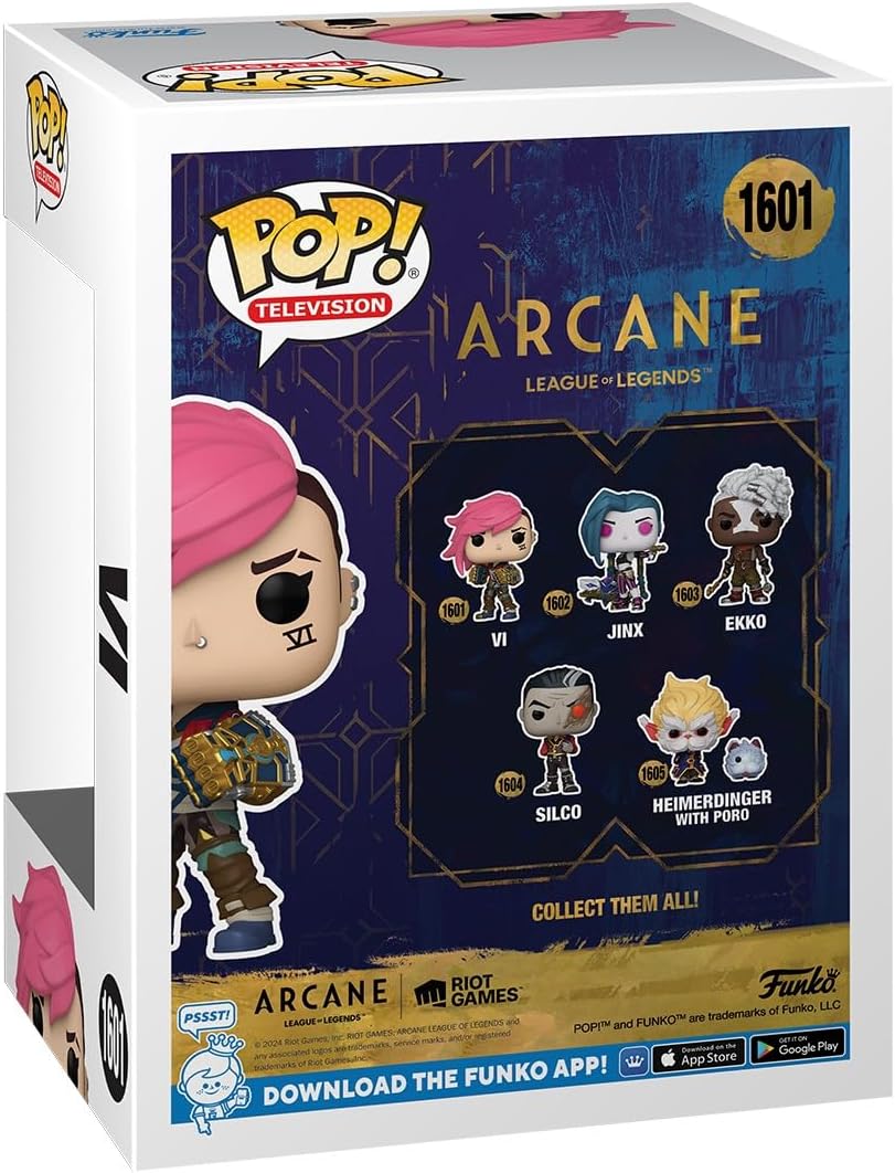 Arcane: League of Legends Vi Pop! Vinyl Figure, Not Mint