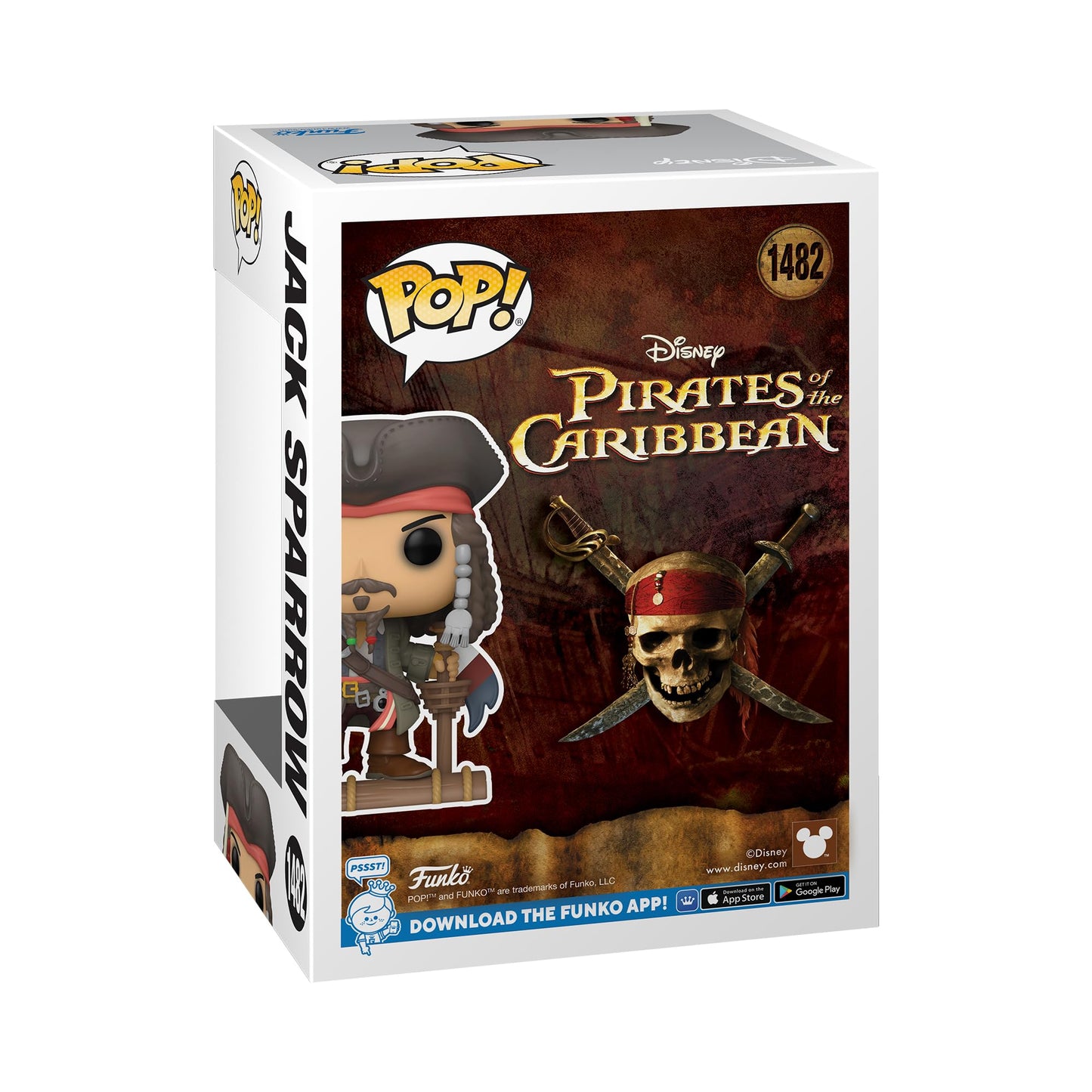 Pirates of the Caribbean Jack Sparrow (Opening) Funko Pop! Vinyl Figure #1482 Specialty Series