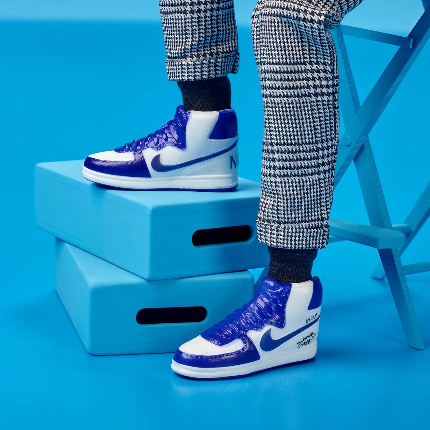 Barbie Signature Lebron James Kenbassadors Doll Collectible with Varsity Bomber Jacket Outfit & Accessories Including Headphones, Sunglasses, & More