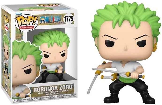 One Piece Roronoa Zoro with Swords (2024) Funko Pop! Animation: One Piece Funko Vinyl Figure #1775