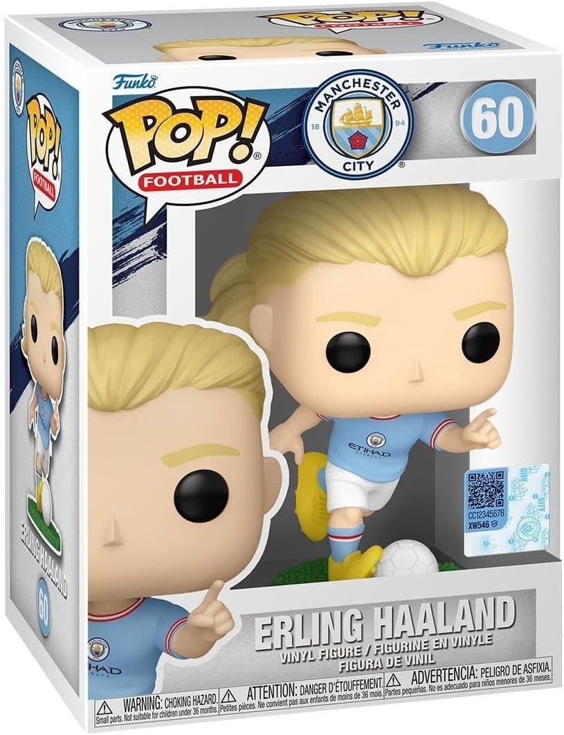 FUNKO POP! FOOTBALL: Manchester City - Erling Haaland, Funko, Gifts