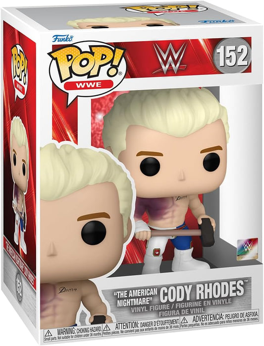 Funko Pop! WWE The American Nightmare Cody Rhodes Figure #152!