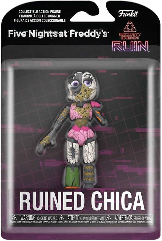 Funko Action Figure: Ruin - Ruined Chica - FNAF - Collectable - Gift Idea - Official Merchandise - for Boys, Girls, Kids & Adults - Video Games Fans
