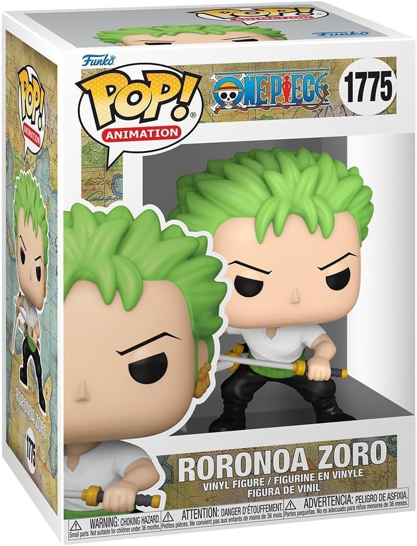 One Piece Roronoa Zoro with Swords (2024) Funko Pop! Animation: One Piece Funko Vinyl Figure #1775