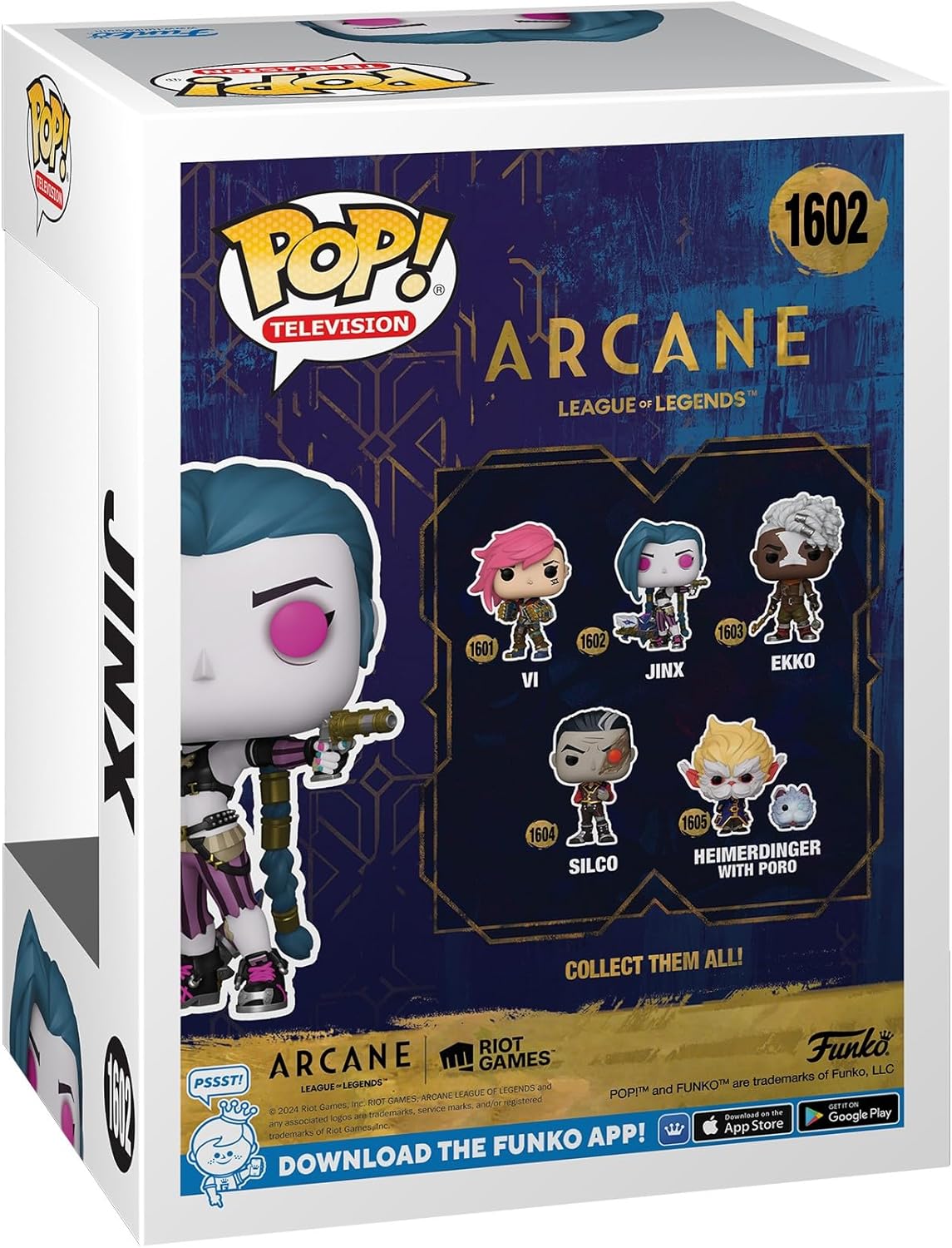 FUNKO POP! Television: Arcane: League of Legends - Jinx