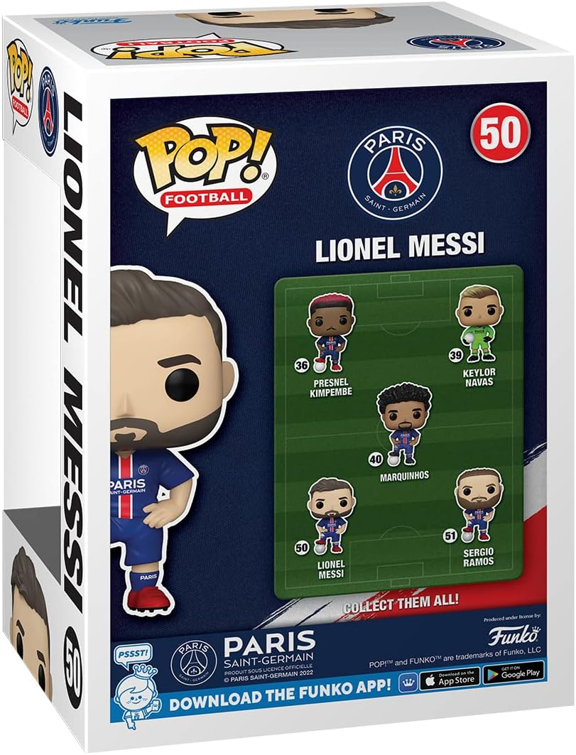Funko Pop! Football: Paris Saint-Germain - Lionel Messi