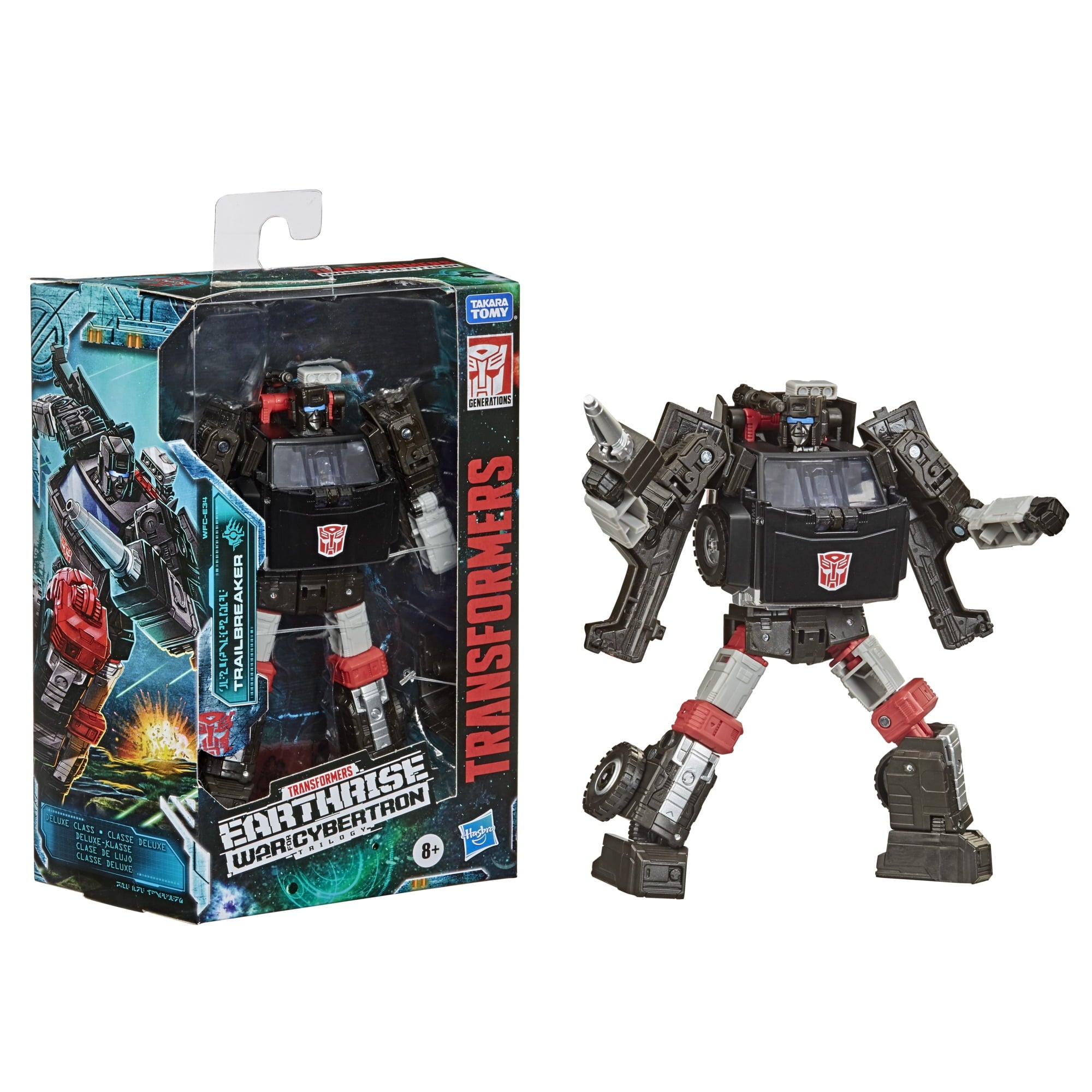 Transformers Generations War for Cybertron Deluxe WFC-E34 Trailbreaker Action Figure