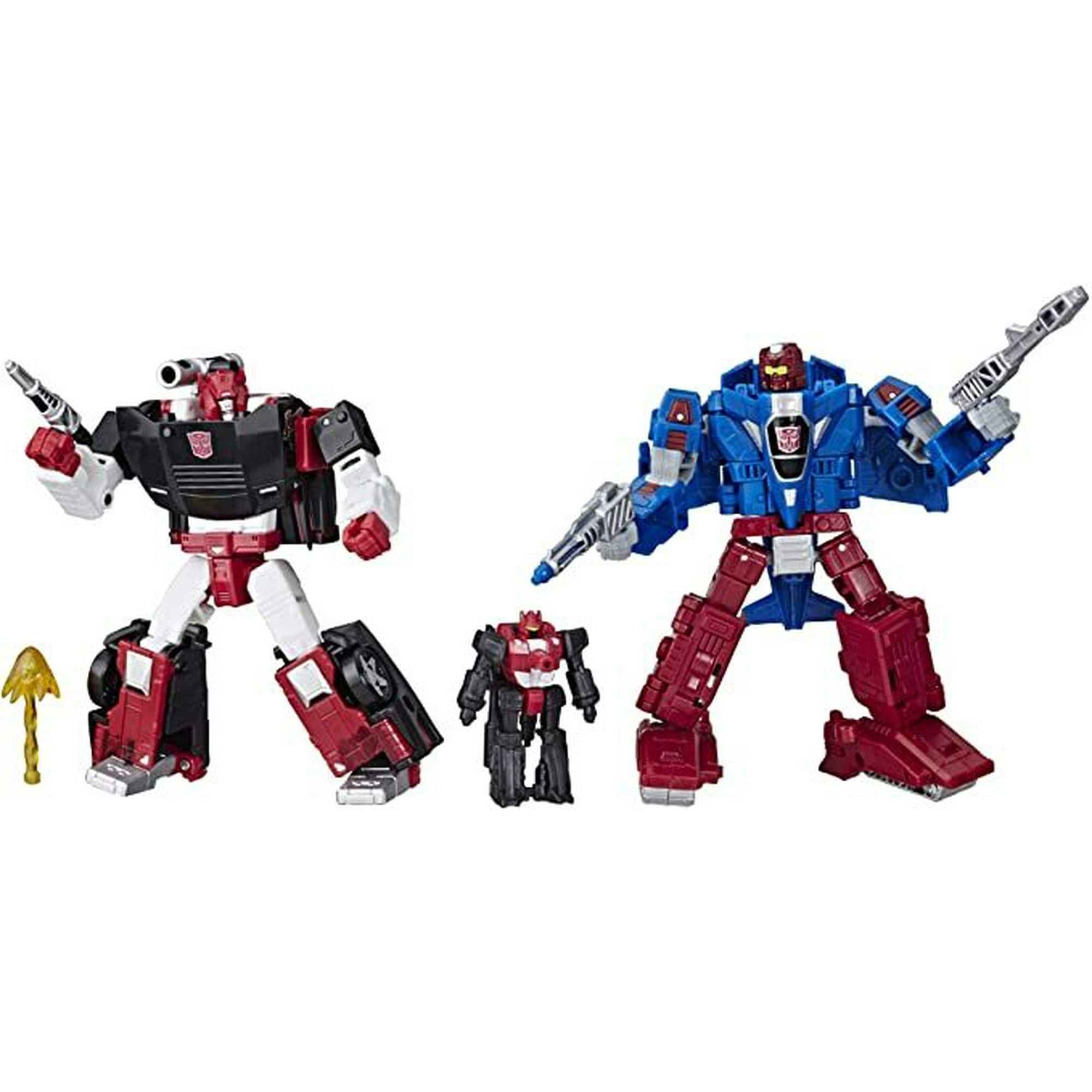 Hasbro Collectibles - Transformers Toys Generations War for Cybertron Deluxe WFC-S26 Autobot Alphastrike Counterforce 3-Pack - Final Strike Figure Series: Part 1